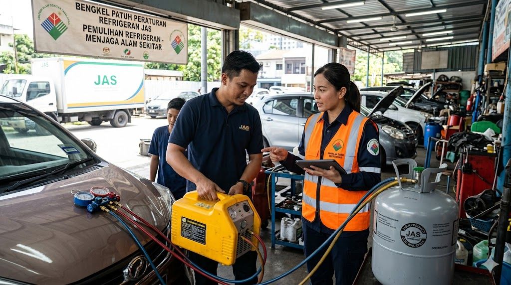 JAS refrigerant emission control Malaysia
