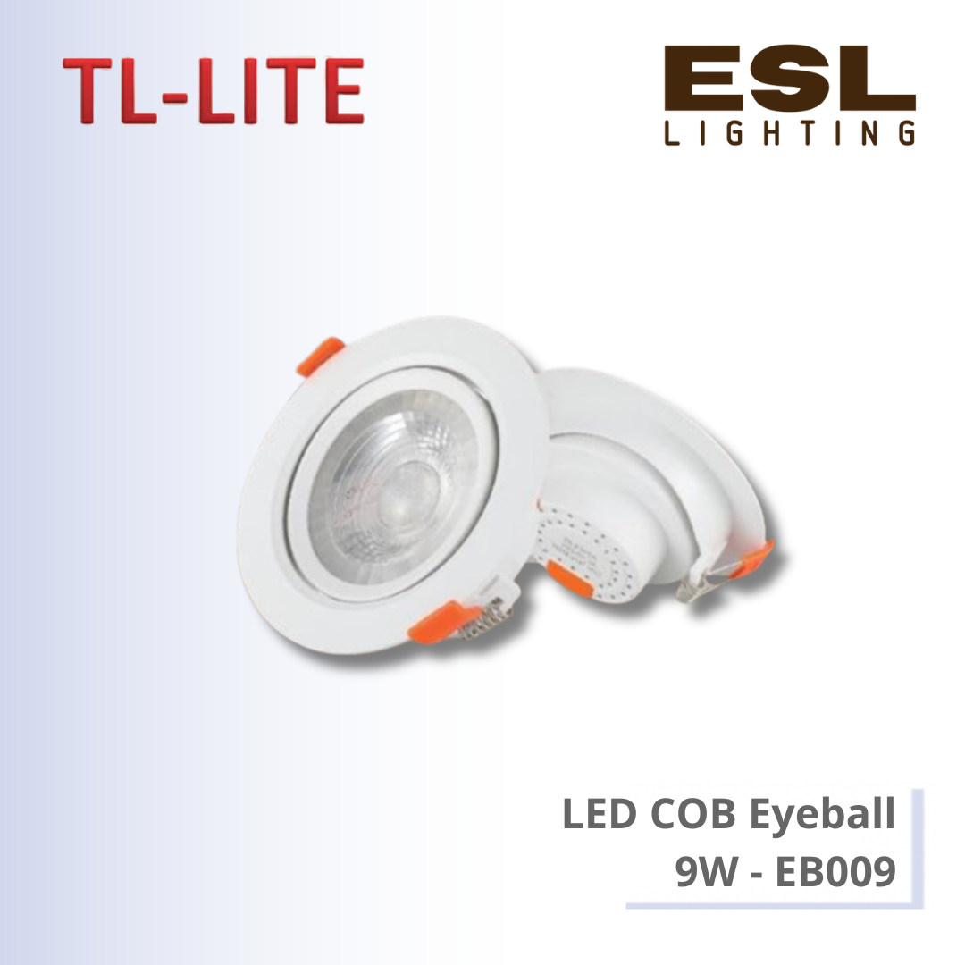 TL-LITE LED COB Eyeball 9W - EB009