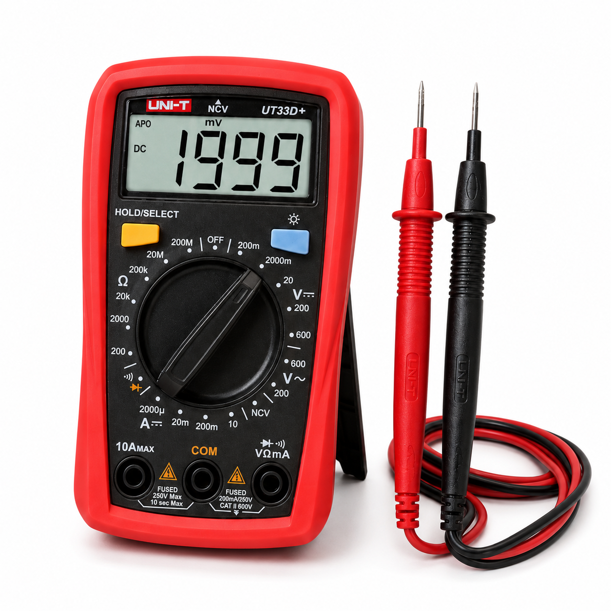 UNI-T UT33D+ Palm Size Multimeter