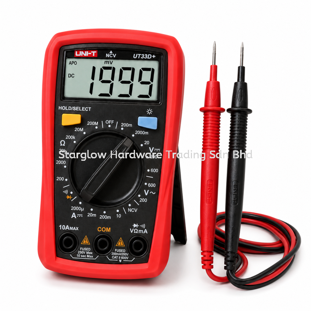 UNI-T UT33D+ Palm Size Multimeter