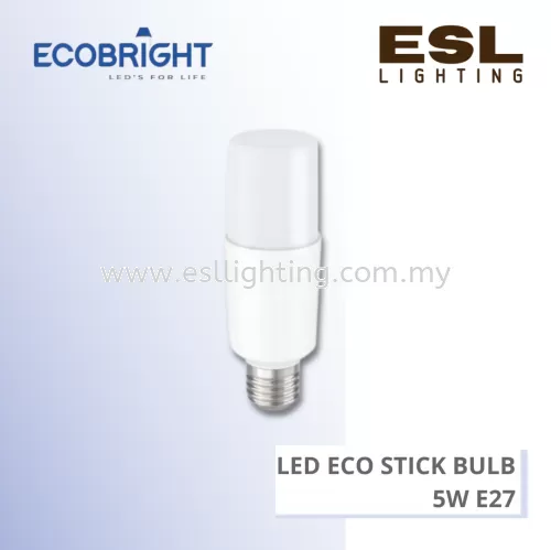 ECOBRIGHT LED Eco Stick Bulb - 5W - 5WESB (T28)