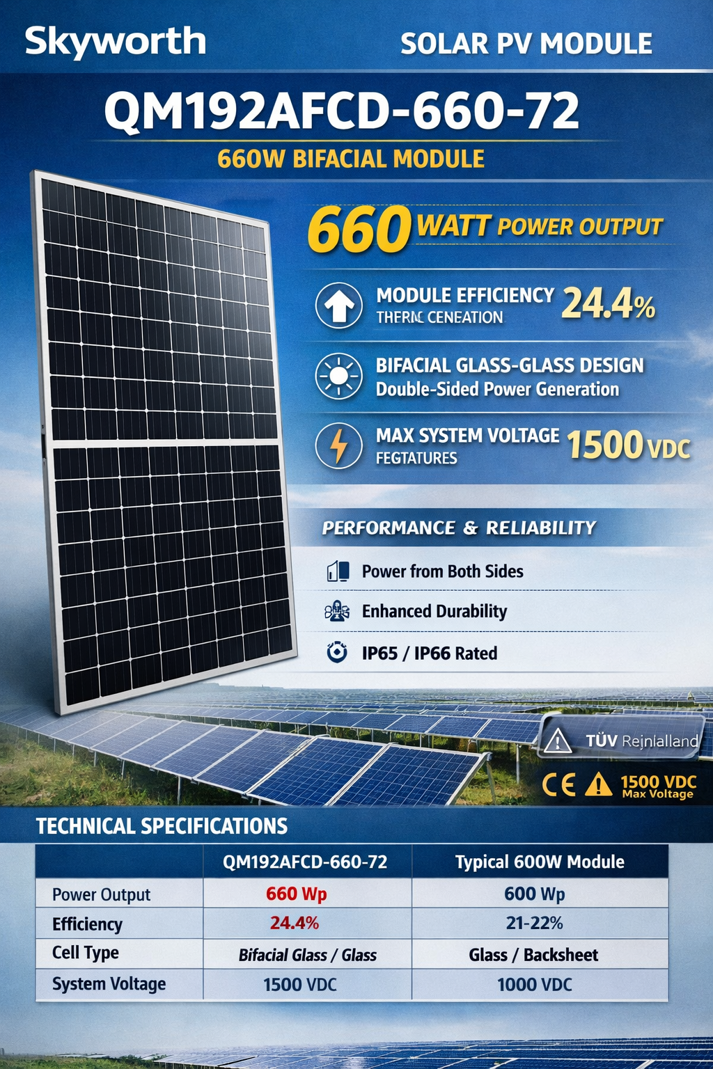 Skyworth Solar PV Module