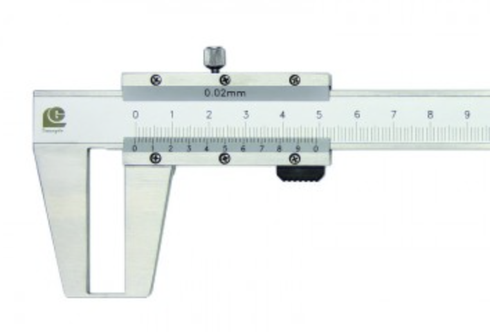GUANGLU Flat-head external groove vernier caliper