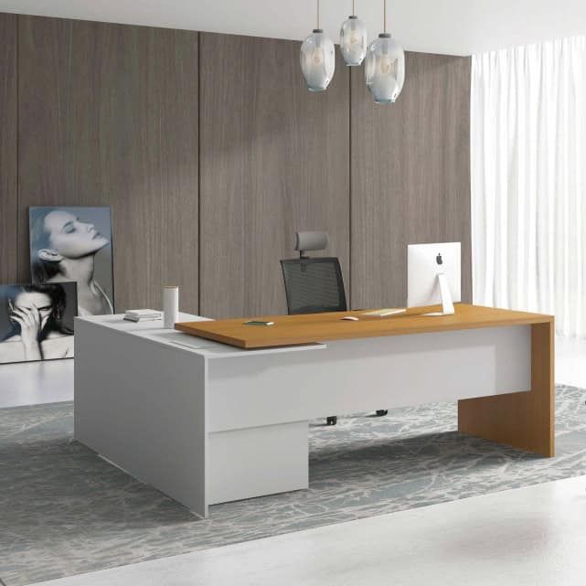 7 ft x 5 ft CEO Director Desk SET OFMS0001-4SET