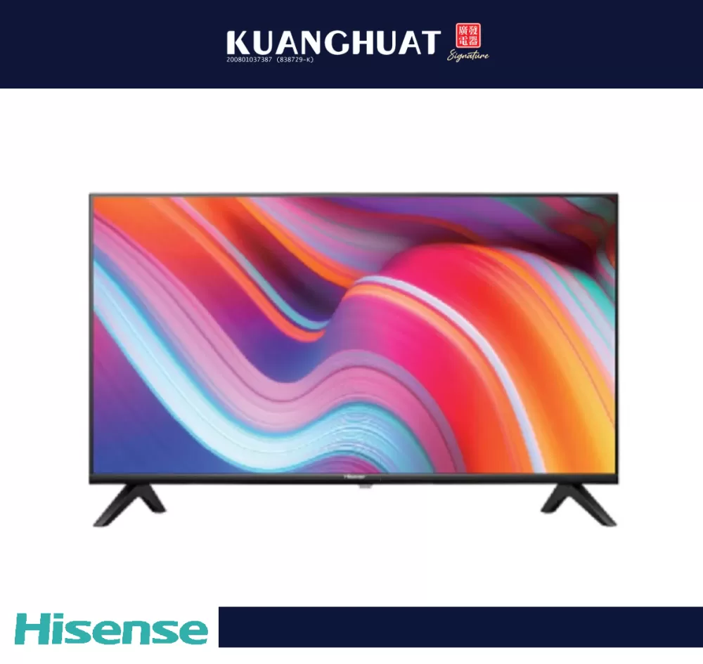 HISENSE 43 Inch A4000K Series Bezel-Less Smart HD TV 43A4000K