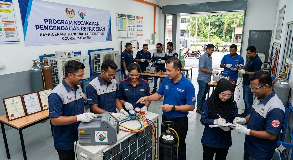certified refrigerant handling class Malaysia