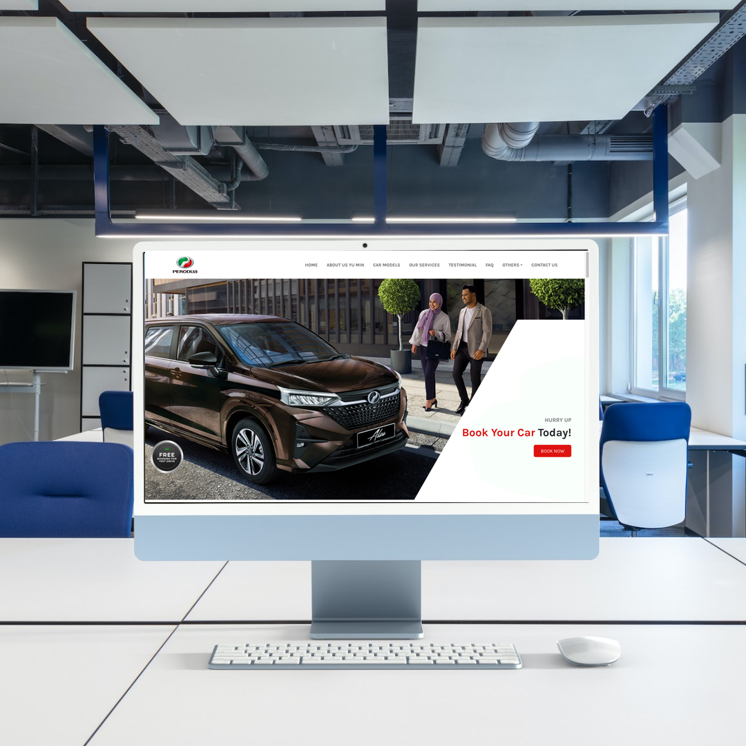 Kajian Kes Reka Bentuk Laman Web & SEO Carxpert Automotive | The Best Perodua Dealer Seremban di Seremban