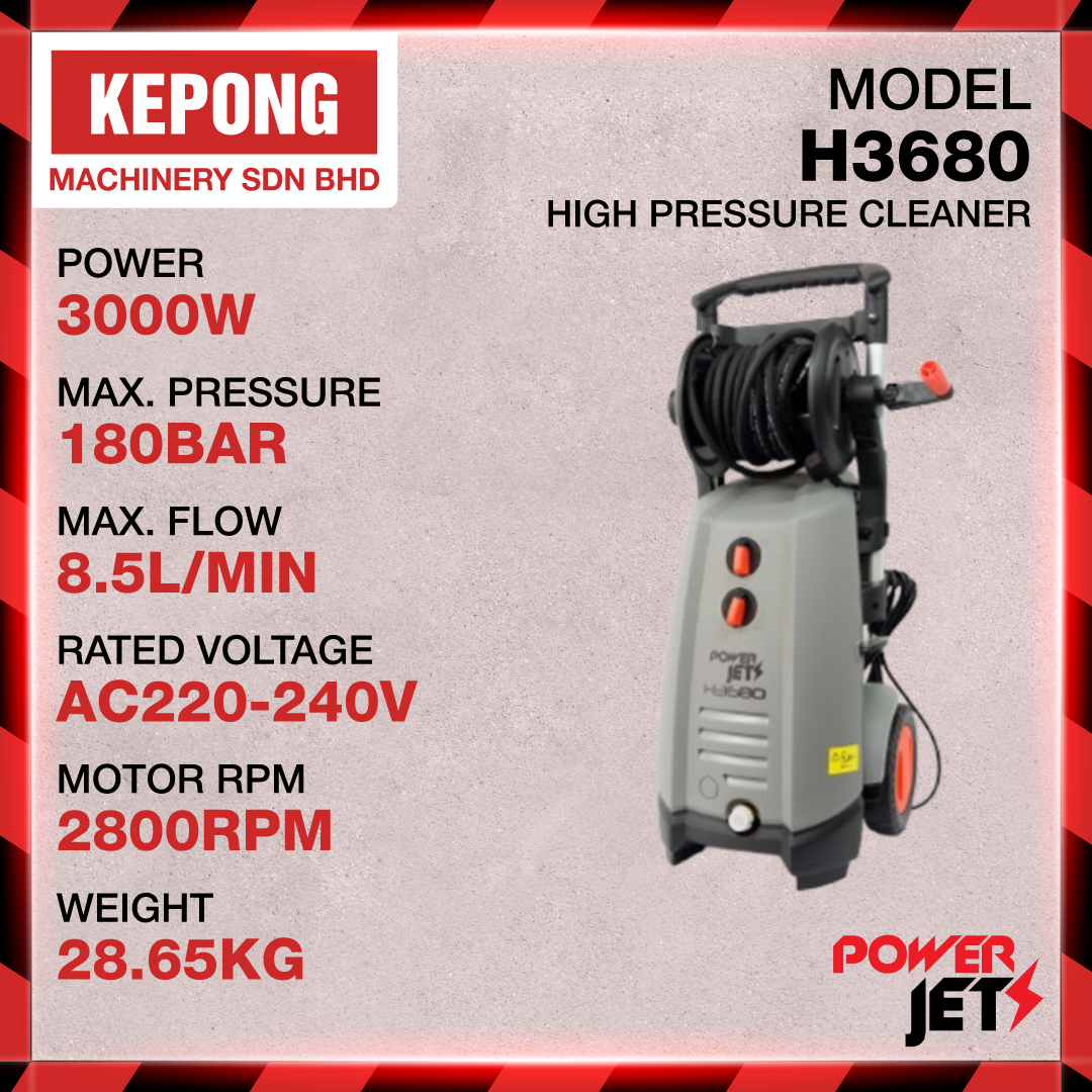 Power Jet H3680 high pressure cleaner