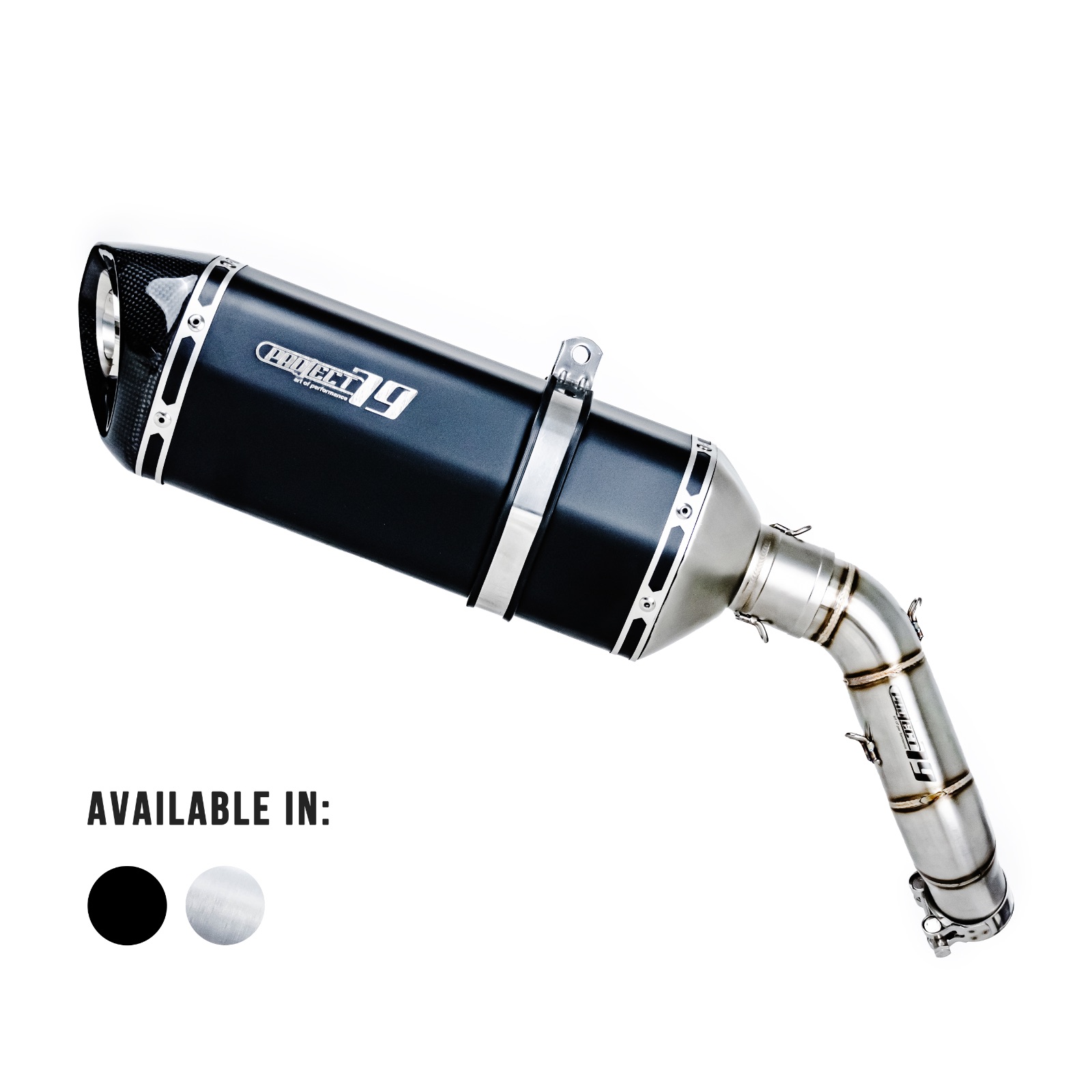 Project79 Stainless Steel Slip On Exhaust System QPLQJ06 + QPM06 for QJMotor SVT-650 X