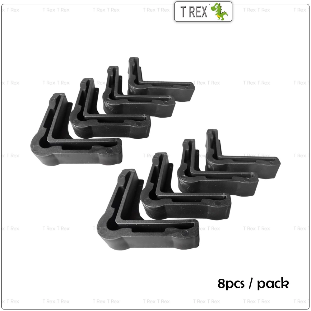 T Rex DIY L Angle Foot Based / Bottom Stopper For Boltless Storage Rack ...