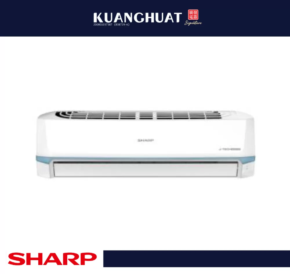 SHARP 2.5HP J-Tech Inverter Air Conditioner (R32) AHX24BED