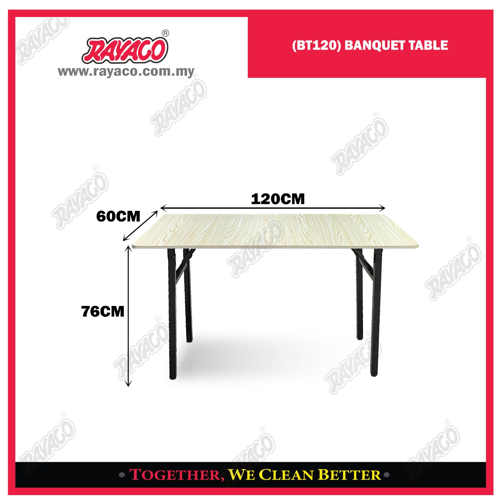 (BT120) BANQUET TABLE