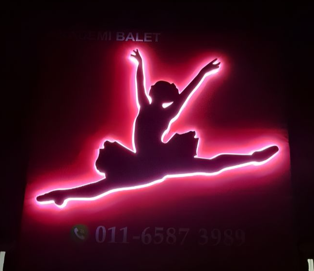 WALL-MOUNTED 3D LED HALO-LIT SIGNAGE SUPPLIER IN NILAI, BANGI & KUALA LUMPUR (KL)
