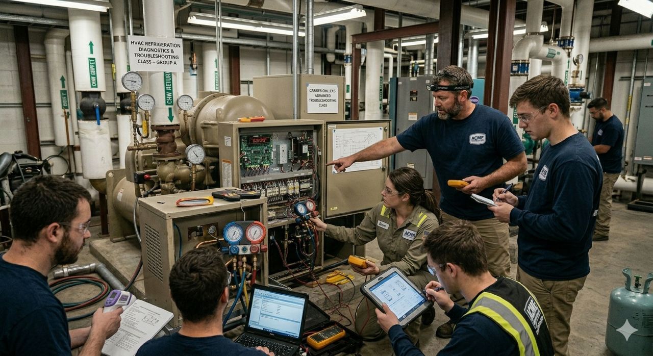 Chiller troubleshooting and maintenance course