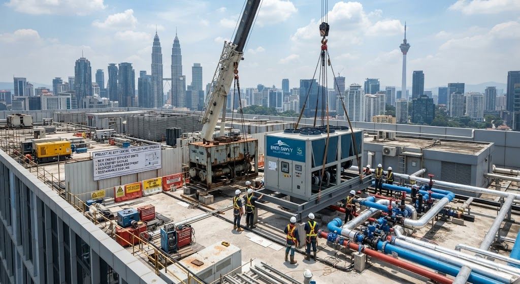 Energy-efficient chiller upgrade Kuala Lumpur