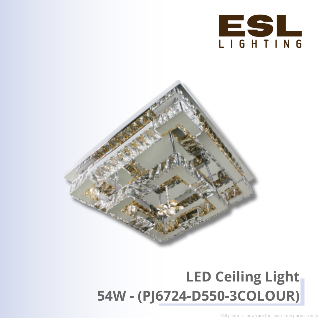 LED Ceiling Light 54W - PJ6724-D550-3COLOUR