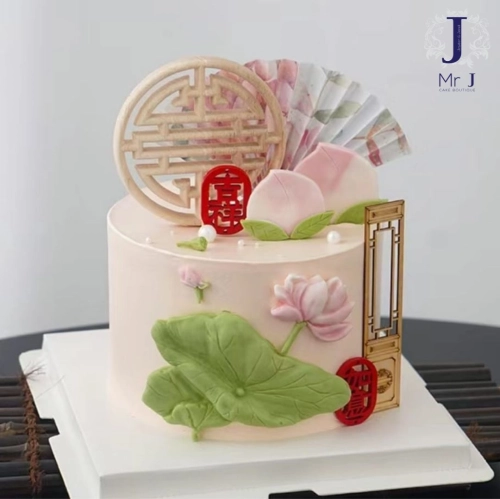 Longevity Cake | Elderly Birthday Cake - Hen Chen Food Industry Sdn. Bhd.