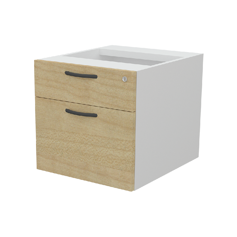 Fixed Pedestal 2D Model_ H3 400W x 466D x 480H mm