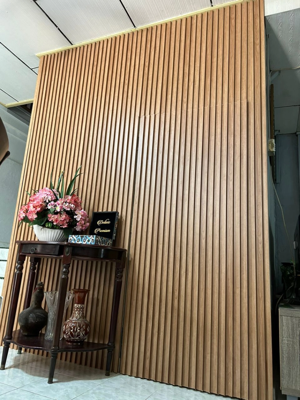 Fluted Wall Panel Code : OAK Selangor, Malaysia Vinyl Floor, PVC ...