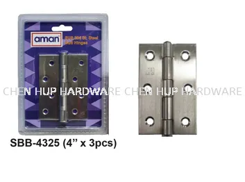 SUS-304 Stainless Steel Butt Hinges