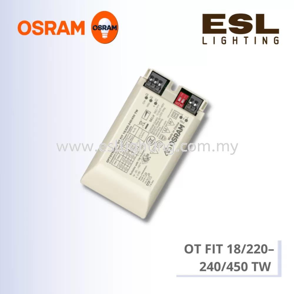 OSRAM OT FIT 18/220–240/450 TW