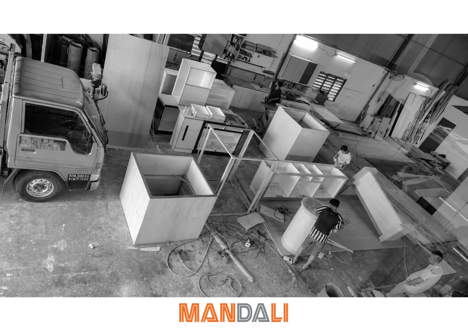 Fabrication Progress - CompAsia Kiosk @ KTCC Mall, Kuala Terengganu | Commercial Design | Renovation in Selangor
