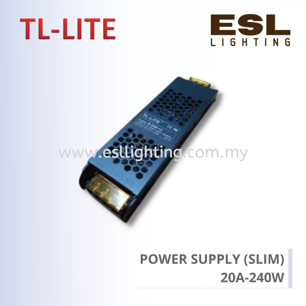 TL-LITE POWER SUPPLY (SLIM) - 20A-240W