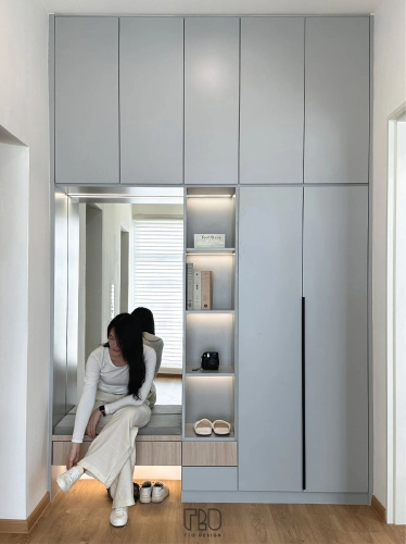 Quaywest Residence _ The 'Grey' Area 灰色韵律 _ Modern Contemporary _ Bayan Lepas, Penang