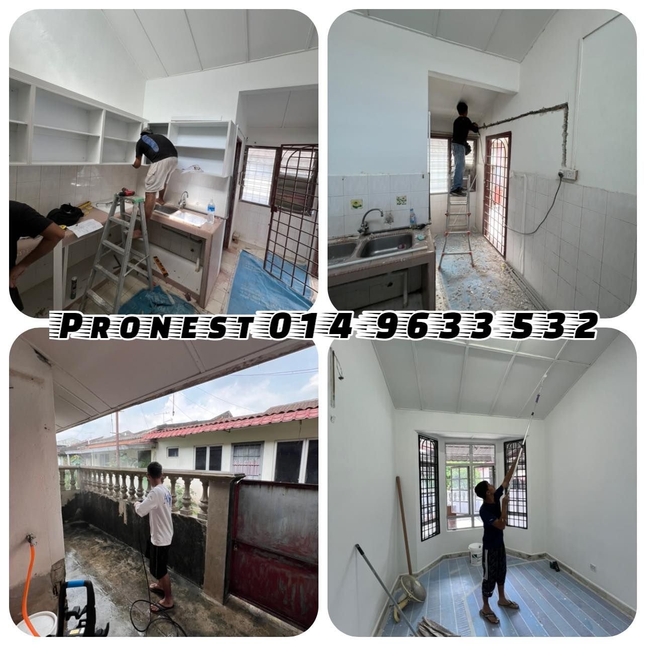 Kitchen Refurbishment & Painting Works & Pronest Design & Renovation