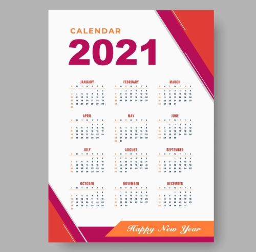 calendar printing