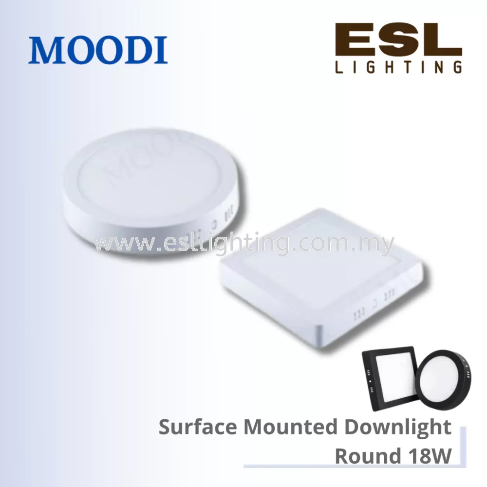 MOODI Surface Mounted Downlight Round 18W - 1101