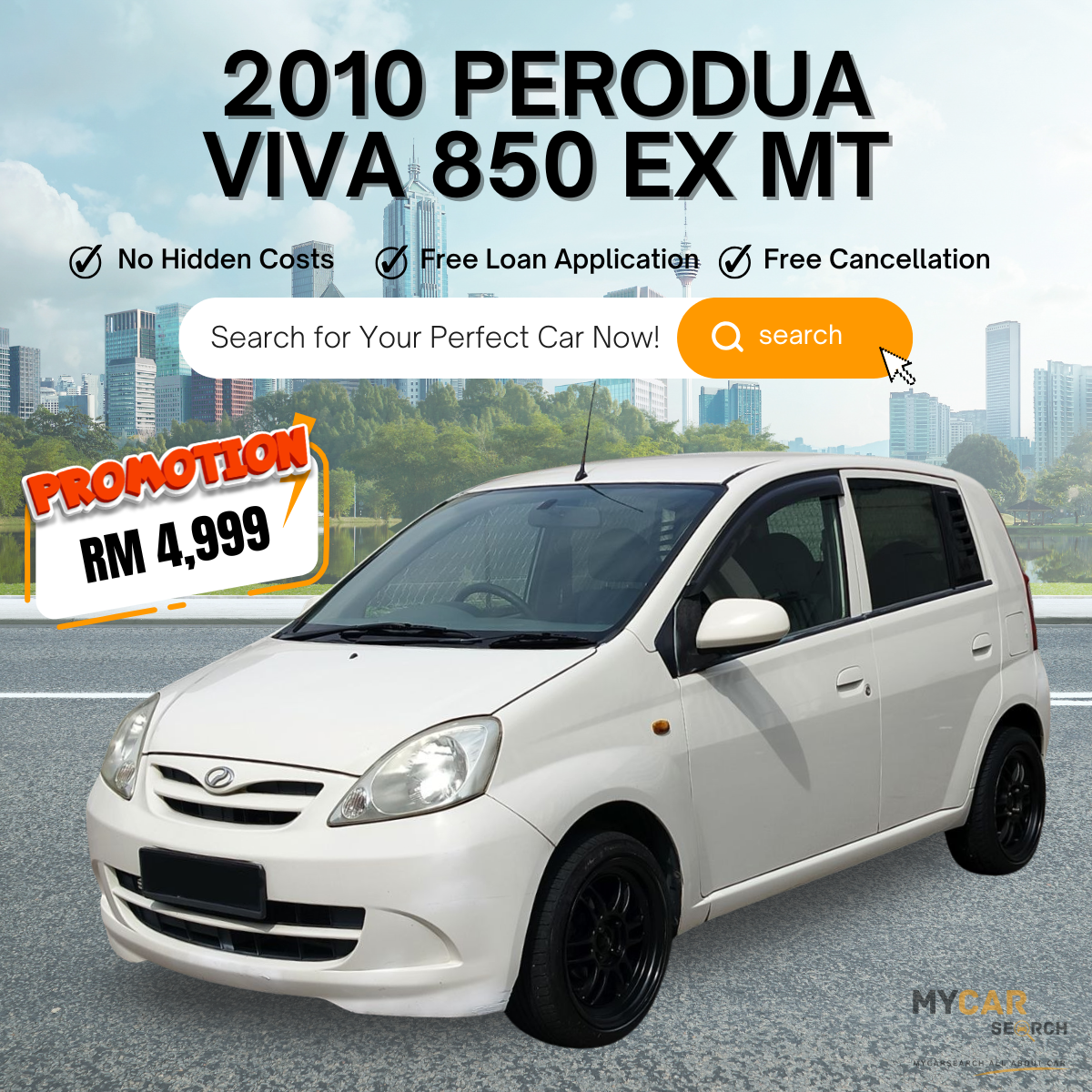 2010 PERODUA VIVA 850 EX MT