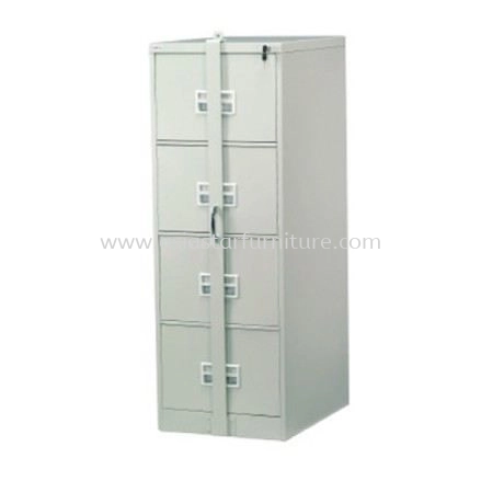 4 DRAWER FILING CABINET LOCKING BAR