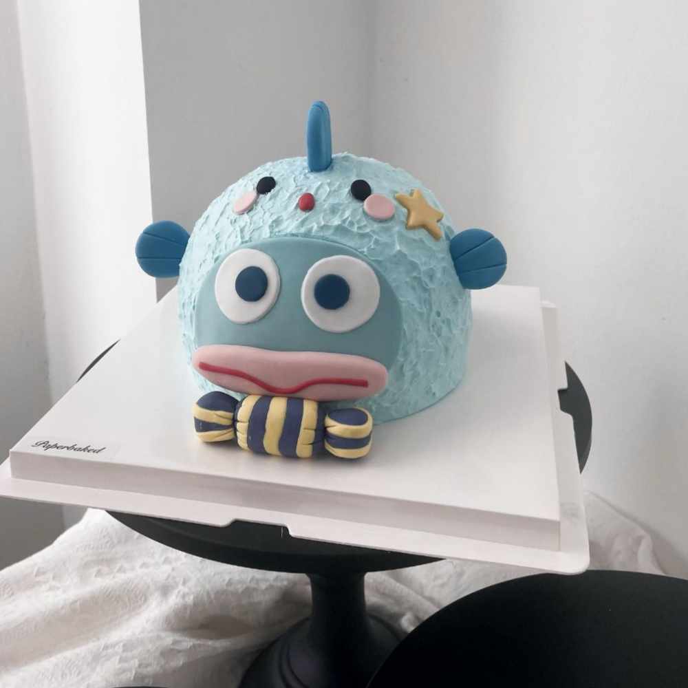 3D HANGYODON Design Cake丑鱼