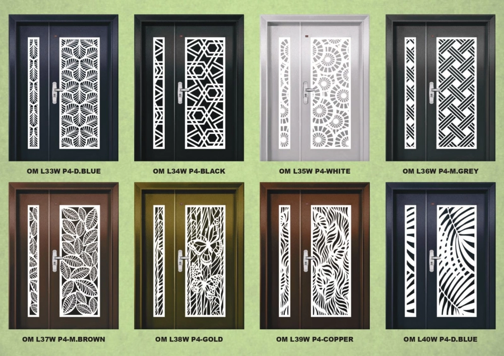 OM SECURITY DOOR LASER CUT