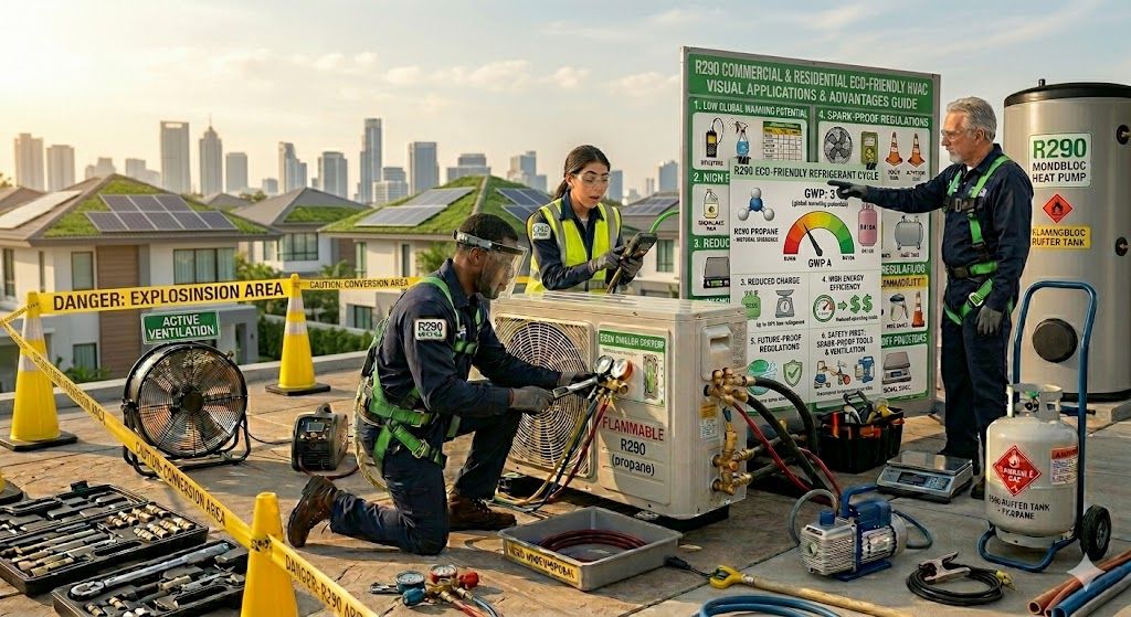 R290 eco-friendly HVAC solutions