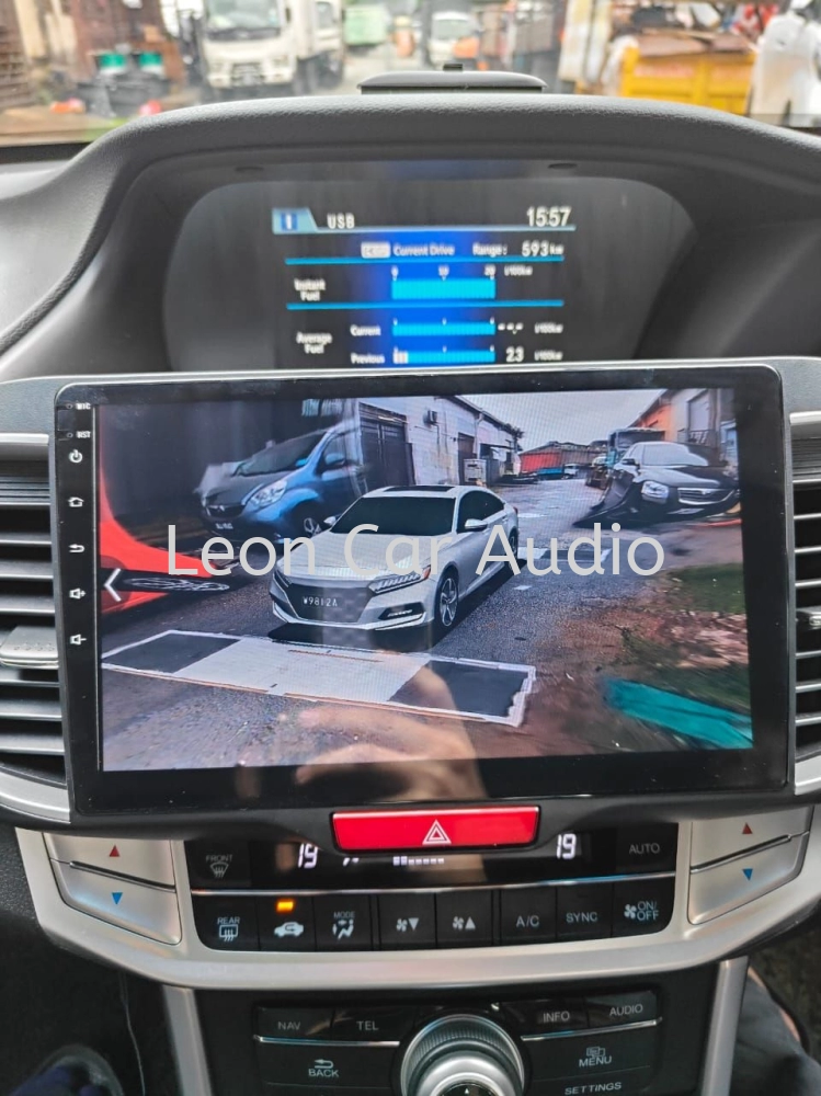 honda accord 2.4 oem 10" fhd 2ram 32gb 8core DSP Wifi GPS USB 360 3D Panaromic DVR Player