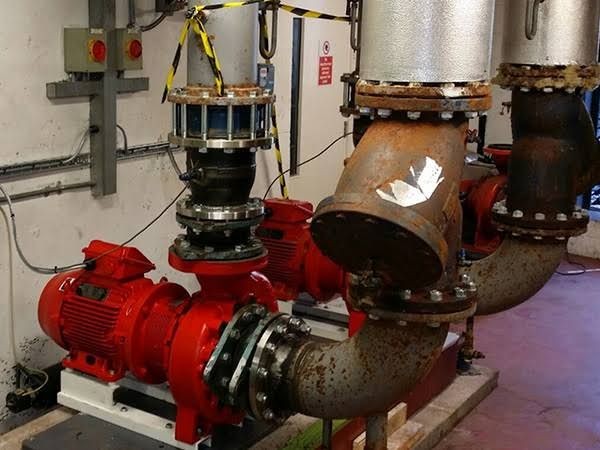Chilled water pump staging control upgrade
