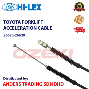 TSK HI-LEX Forklift Acceleration Cable for Toyota 26620-26620