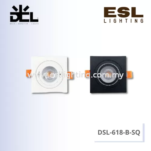 DCL DOWNLIGHT EYEBALL DSL-618-B-SQ