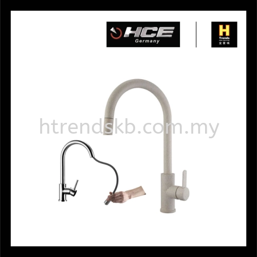 HCE Single Lever Sink Mixer With Pull Out Tap SFK864HC Volcano