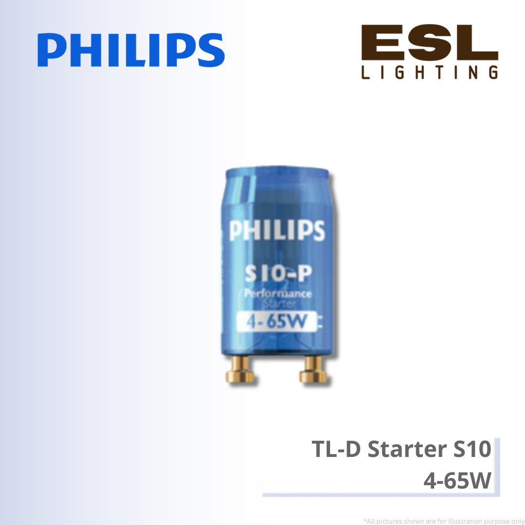 Philips TL-D Starter S10 - 4-65W