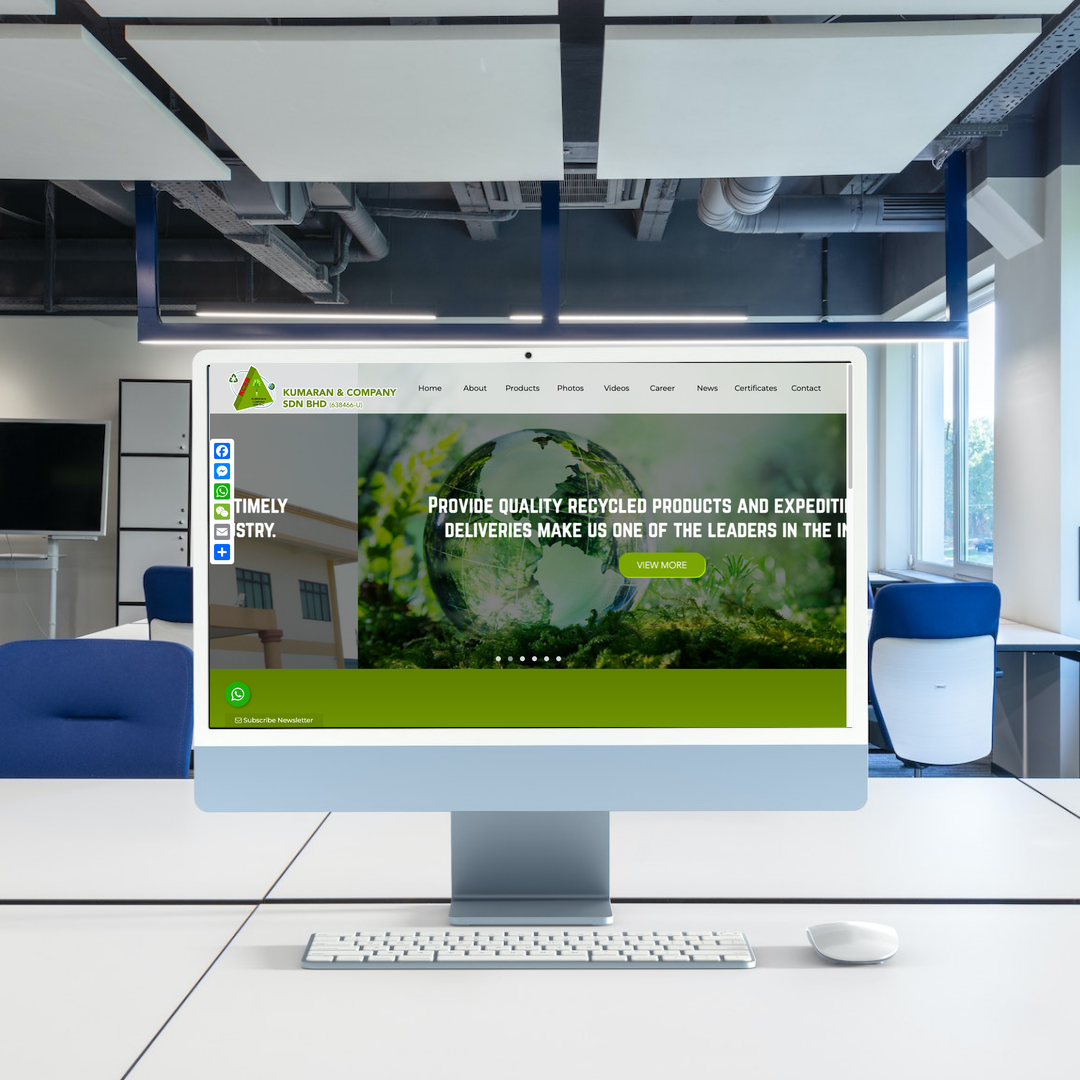Waste Management & Recycling Web Design | SEO | Digital Marketing | Malaysia