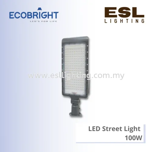 ECOBRIGHT LED Street Light (S2 Series) 100W - S2-100W [SIRIM] IP65 6KV