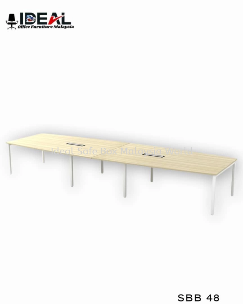 Office Boat-Shape Conference Table - SL55 SERIES (Included YBV 20 2 Units)