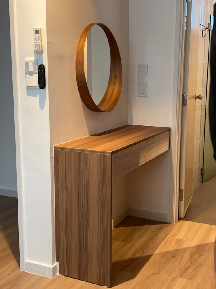 Build In Custom Wardrobe | Custom Size Sliding Door Wardrobe | Hotel Condominium Wardrobe | Dressing Table | Wooden Dressing Table | Hotel Furniture Supplier | Kl | Port Dickson | Batu feringghi | Kuala Terengganu | Kuantan