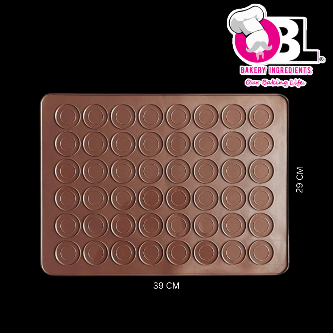 101211 MACAROON SILICON MAT 39*29CM