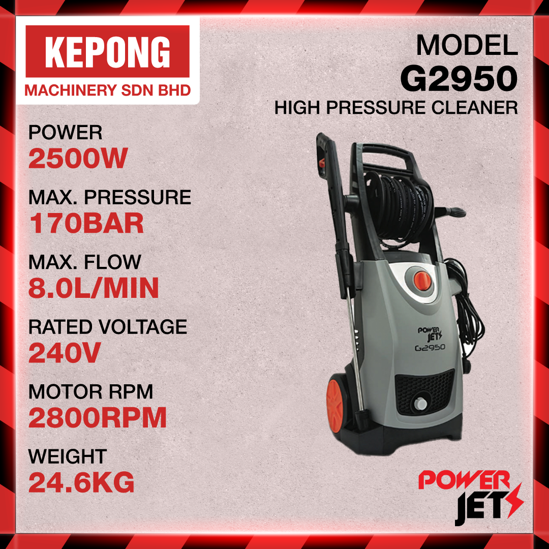 Power Jet G2950 high pressure cleaner