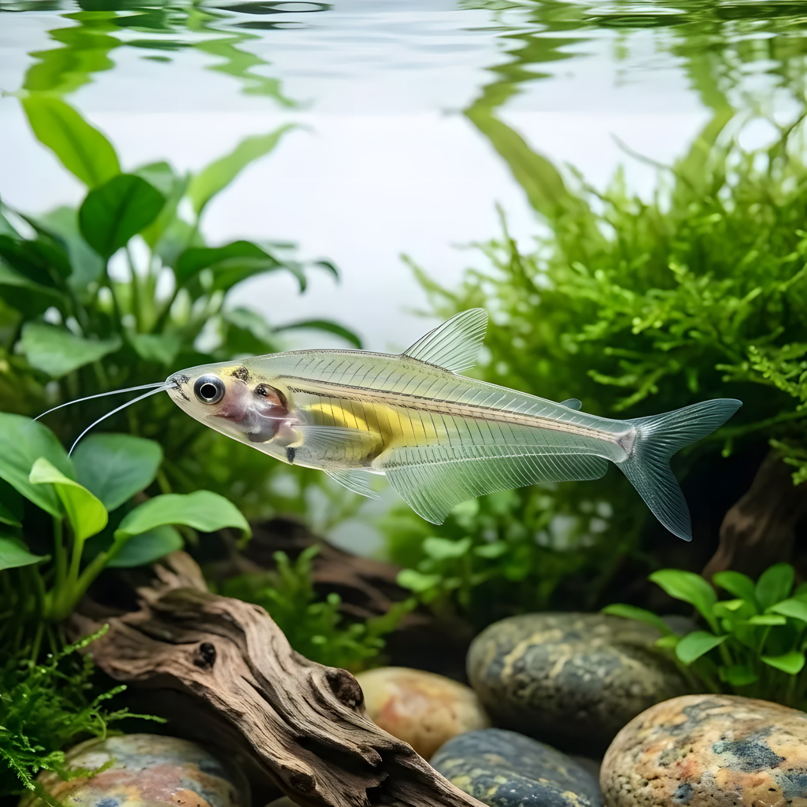 Glass Thailand Catfish