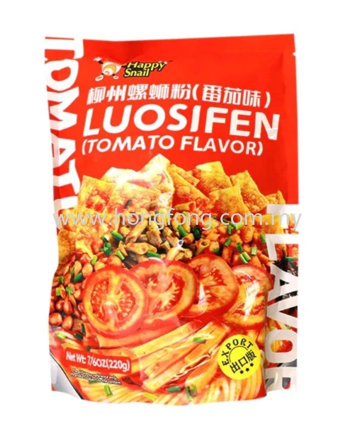 HAO HUAN LUO(ENG)S/P LIUZHOU LUOSIFEN-TOMATO FLV好欢螺 柳州 螺蛳粉 番茄(220G)